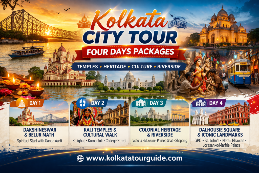 Kolkata City Tour Four Days Packages