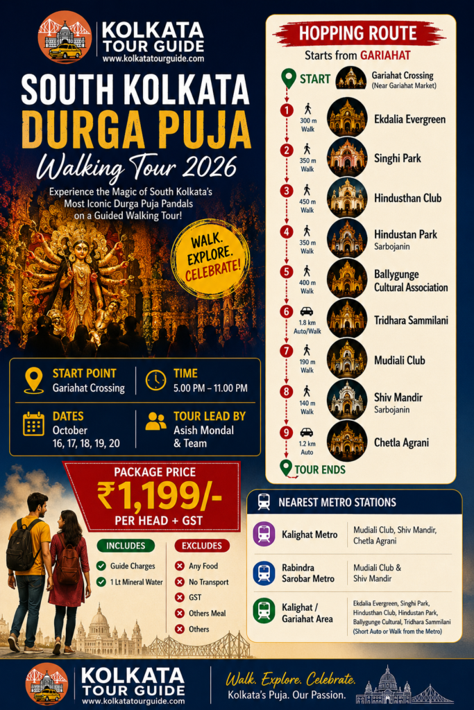 Durga Puja Package Updates Kolkata