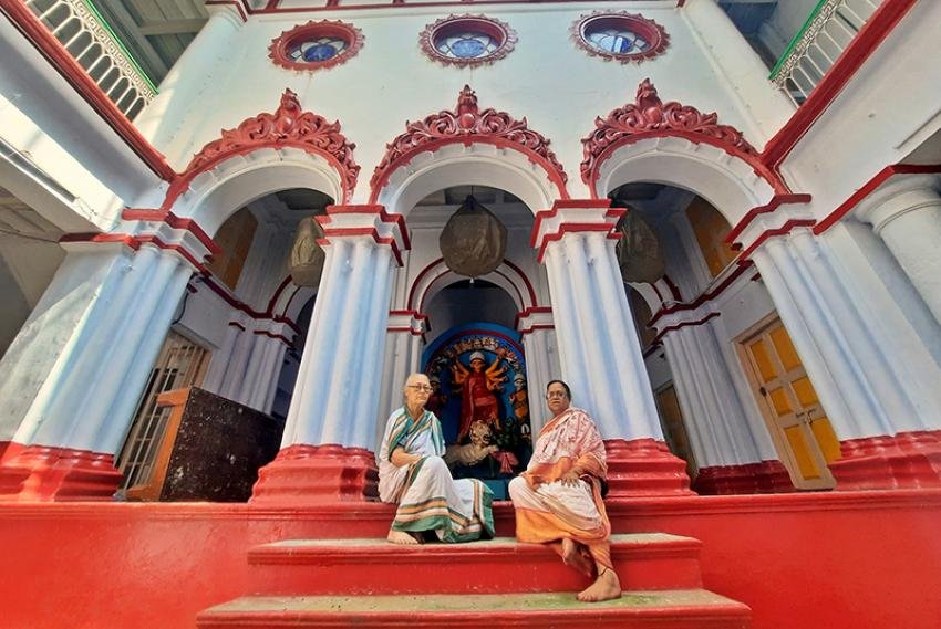 Rani Roshmoni House Durga Puja